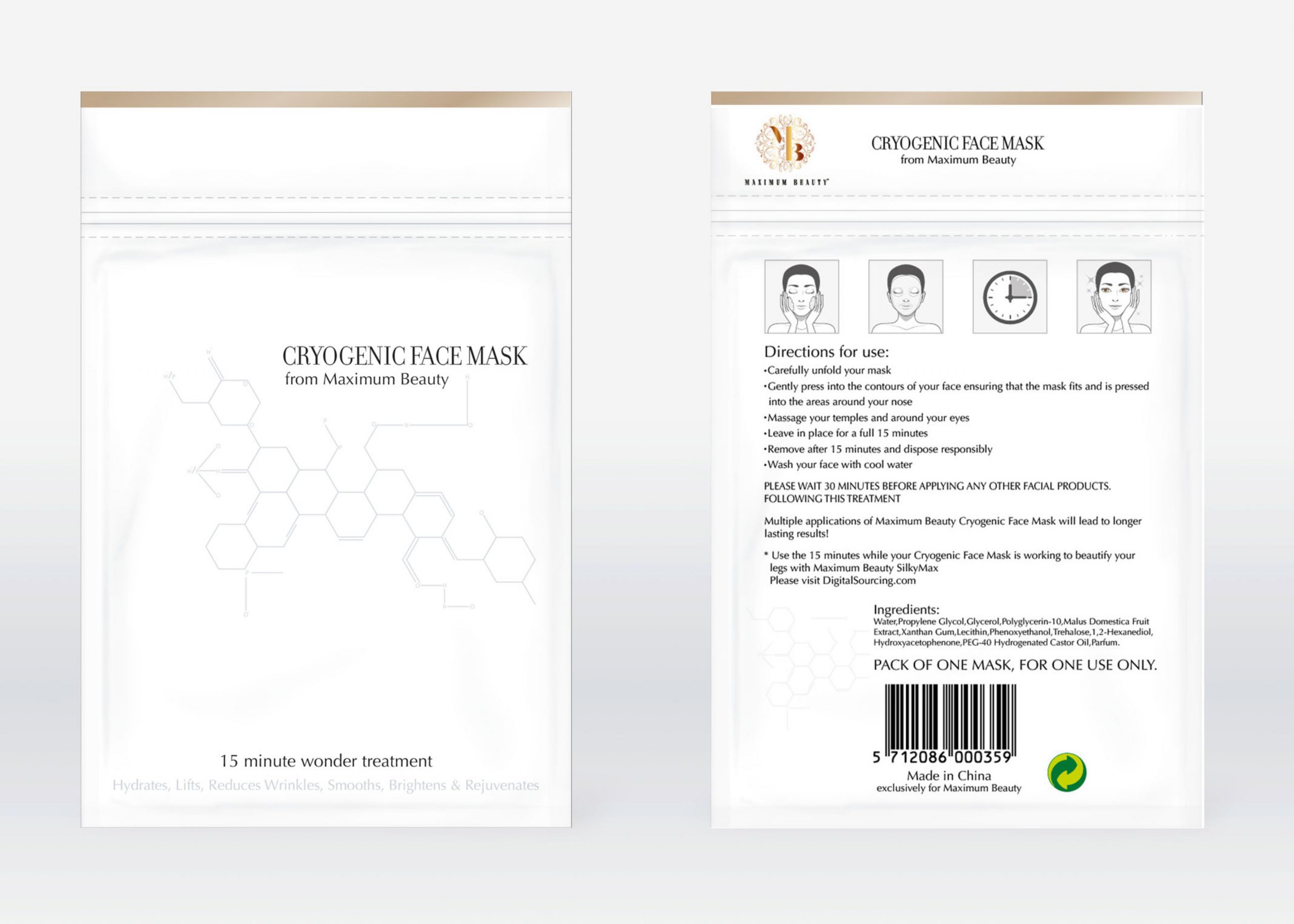 Cryogenic Face Mask - inhaltsstoffe - erfahrungsberichte - bewertungen - anwendung